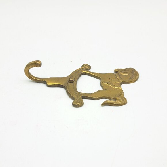 Brass Horse Coat Hook - Picture 6 of 11